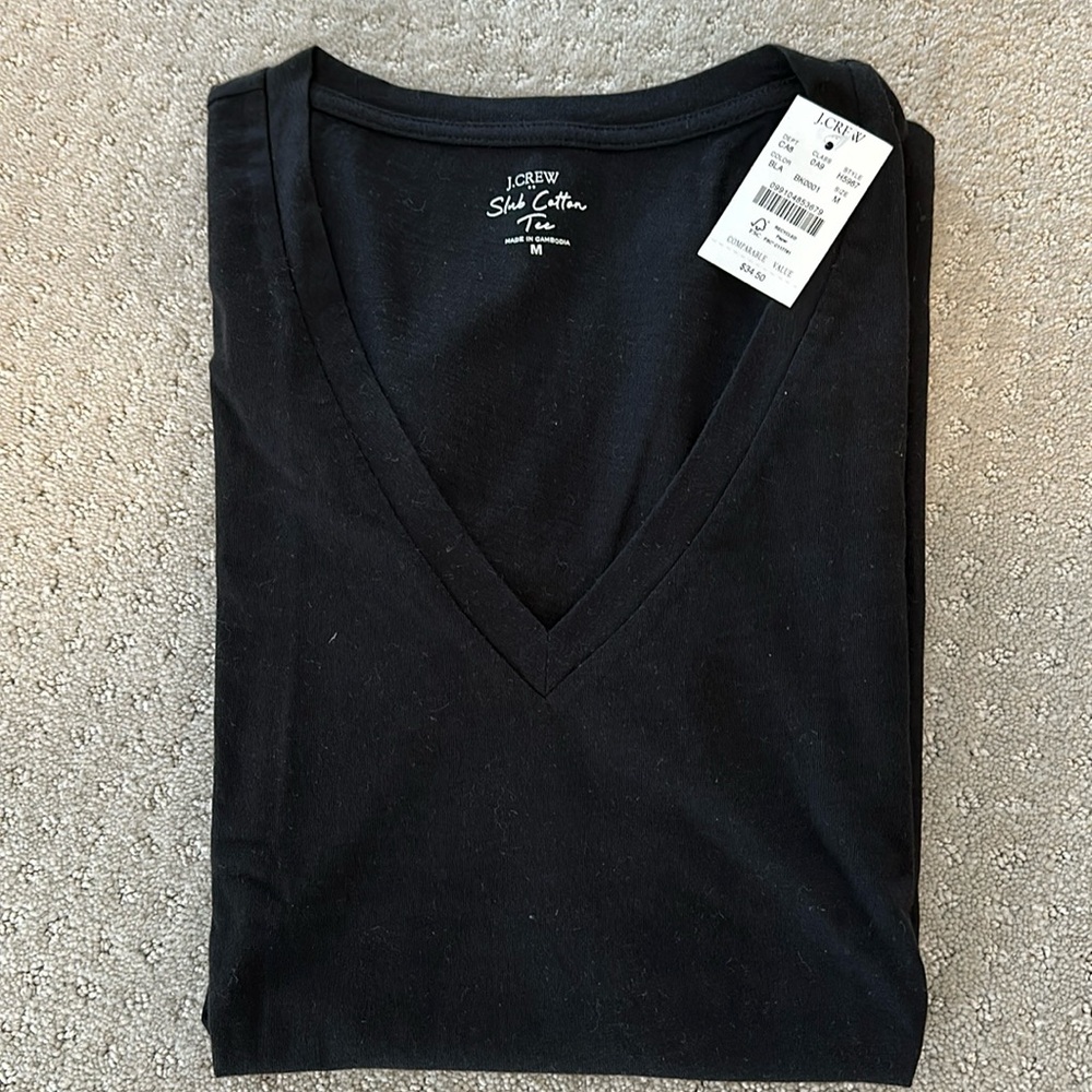 J Crew Factory cotton tee